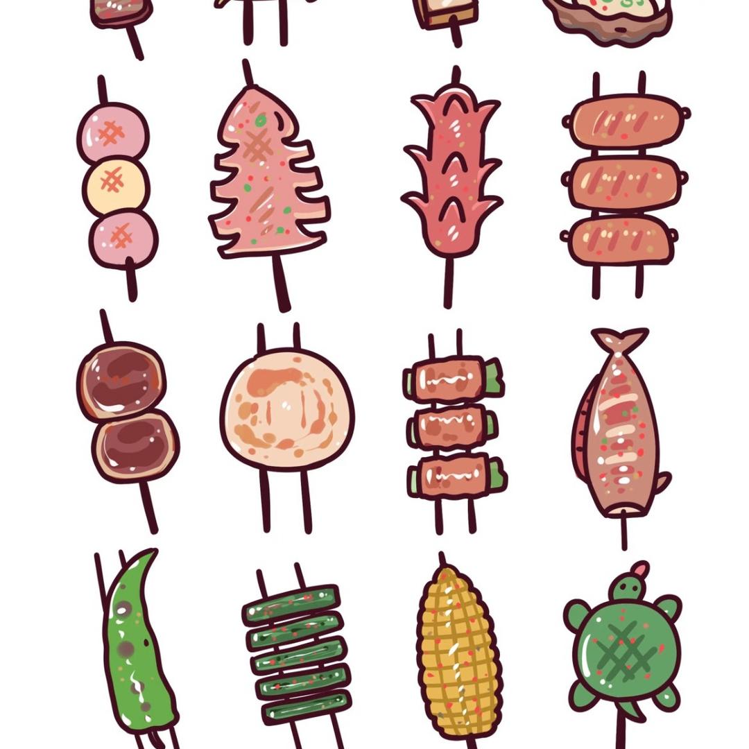 鲜鲜鲜肉烤串源头工厂