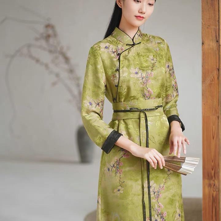 唐依真丝香云纱