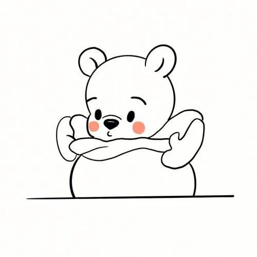 猪猪手工羊绒围巾