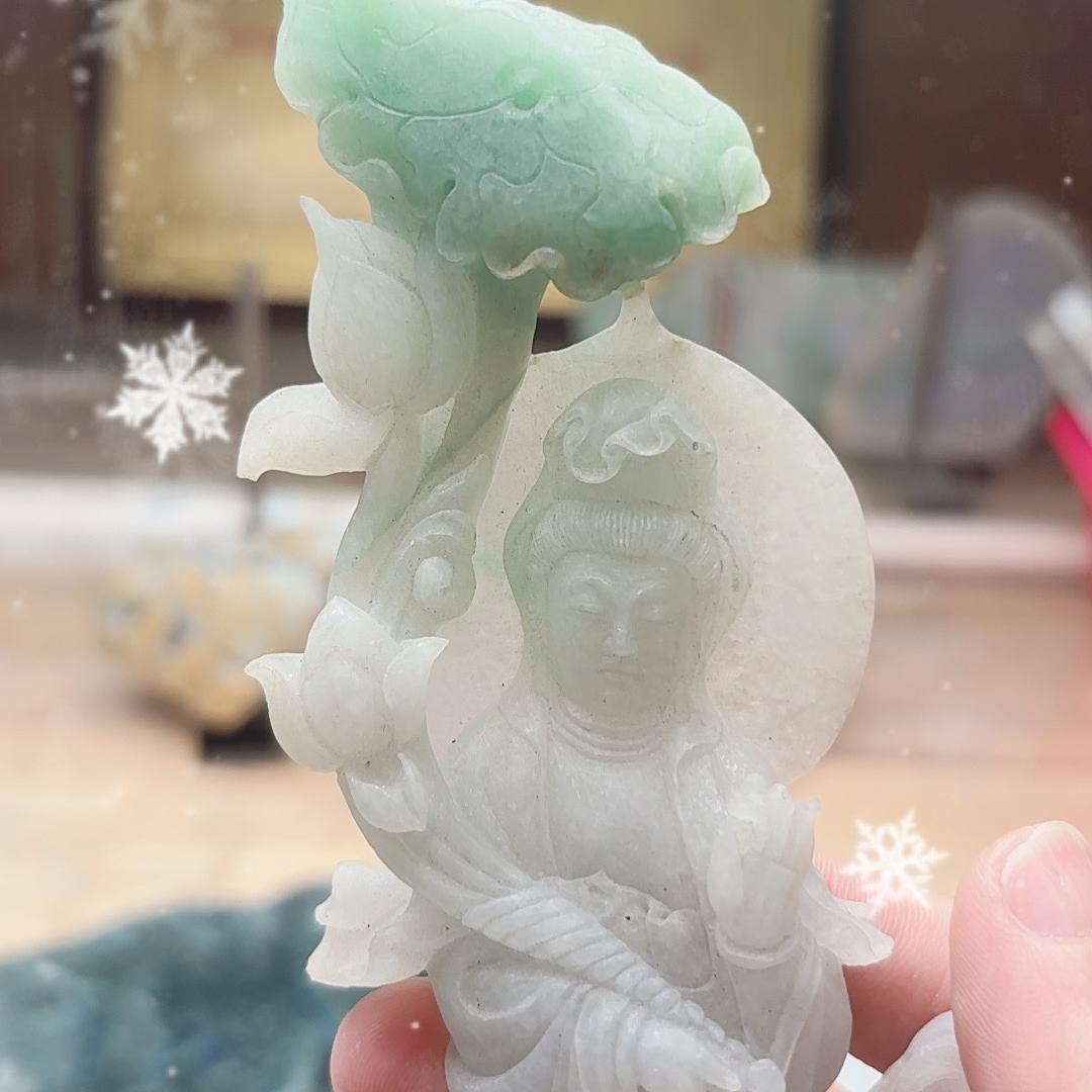 星耀翡翠手镯片料板料边角料