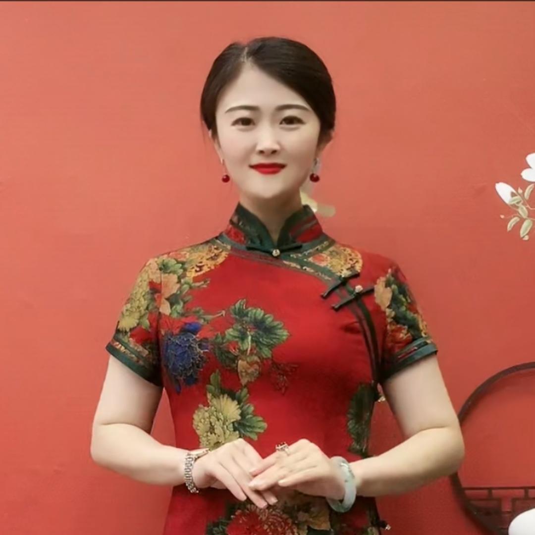 倾幽谷旗袍