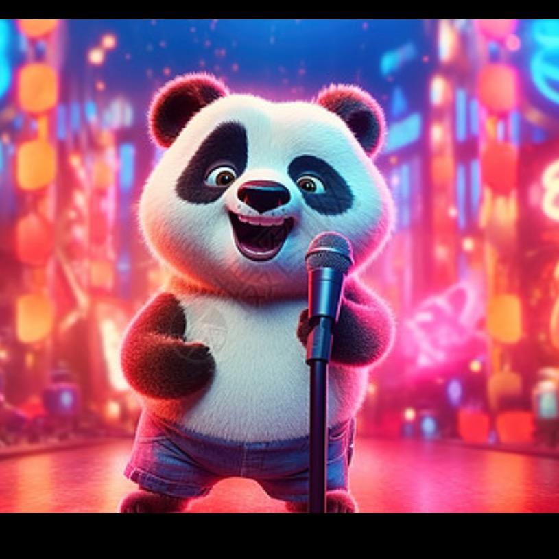 会唱歌的熊猫