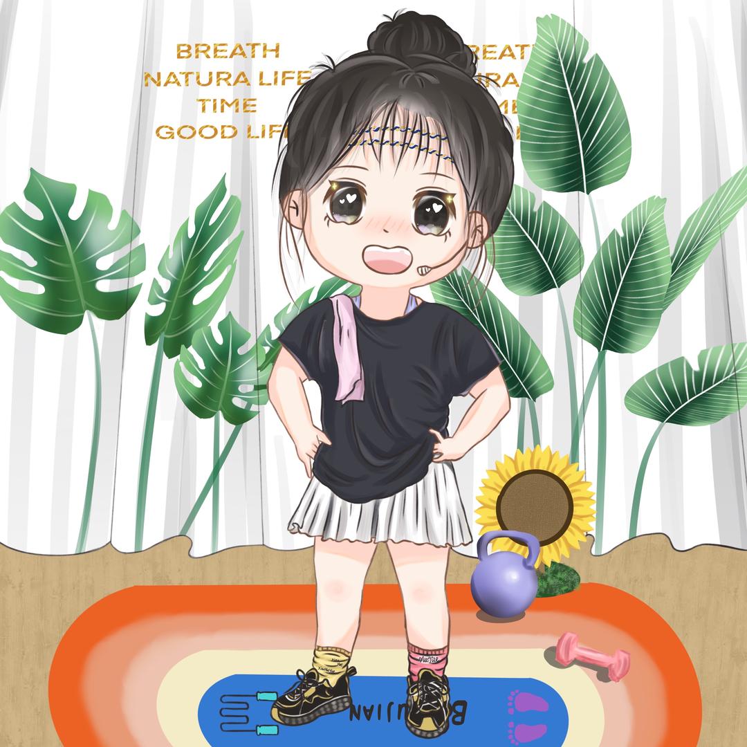 小悦悦要瘦100斤