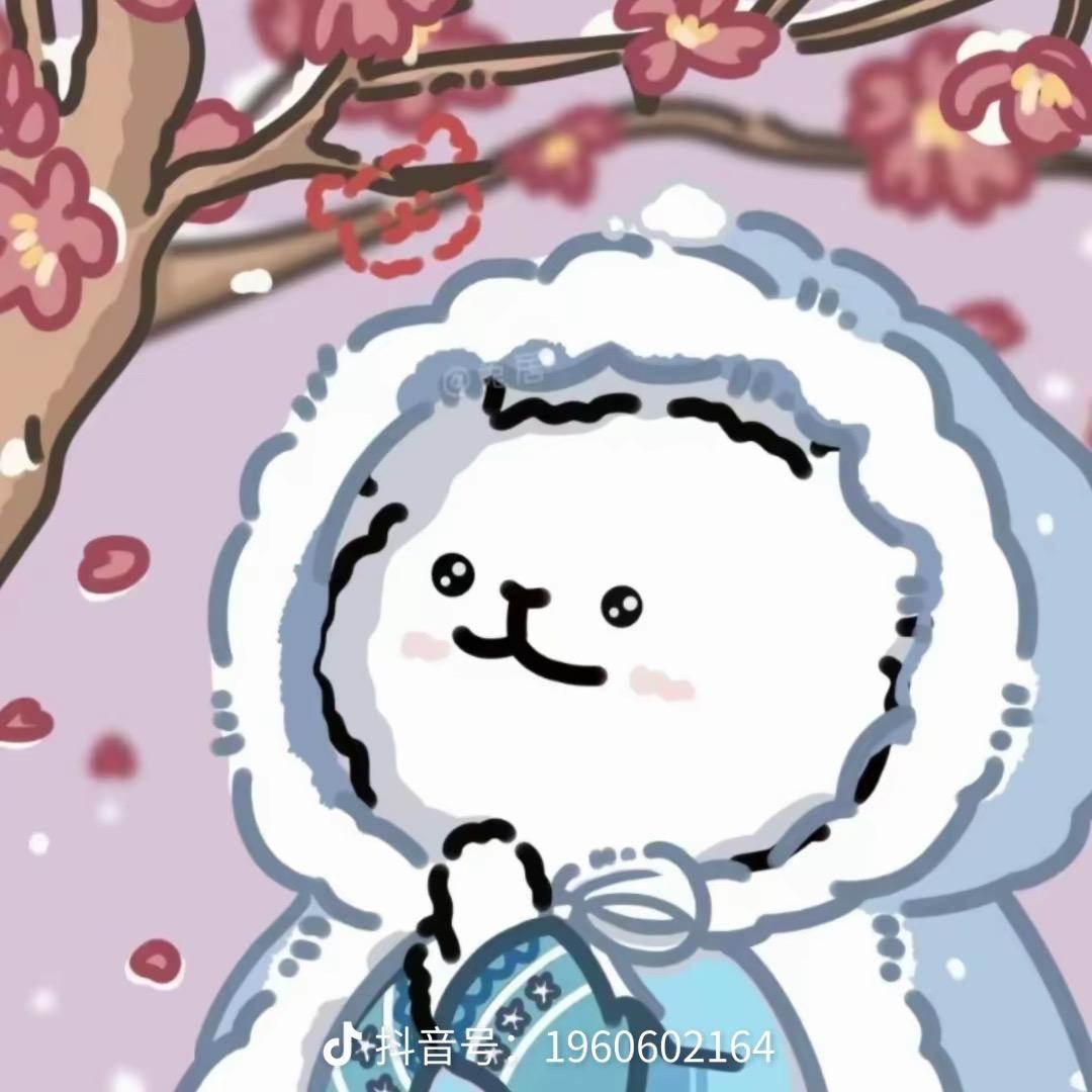 深情的小白熊