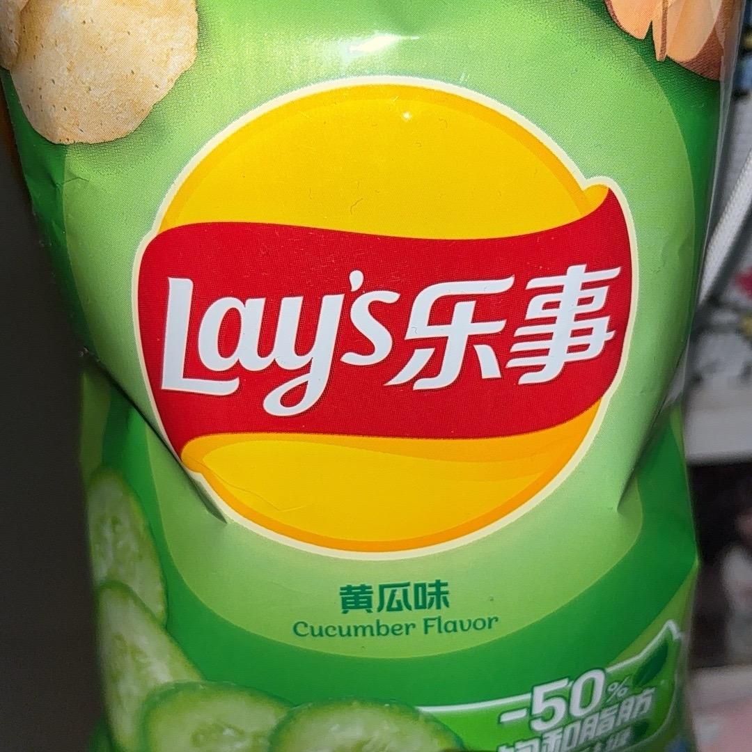 乐事黄瓜薯片