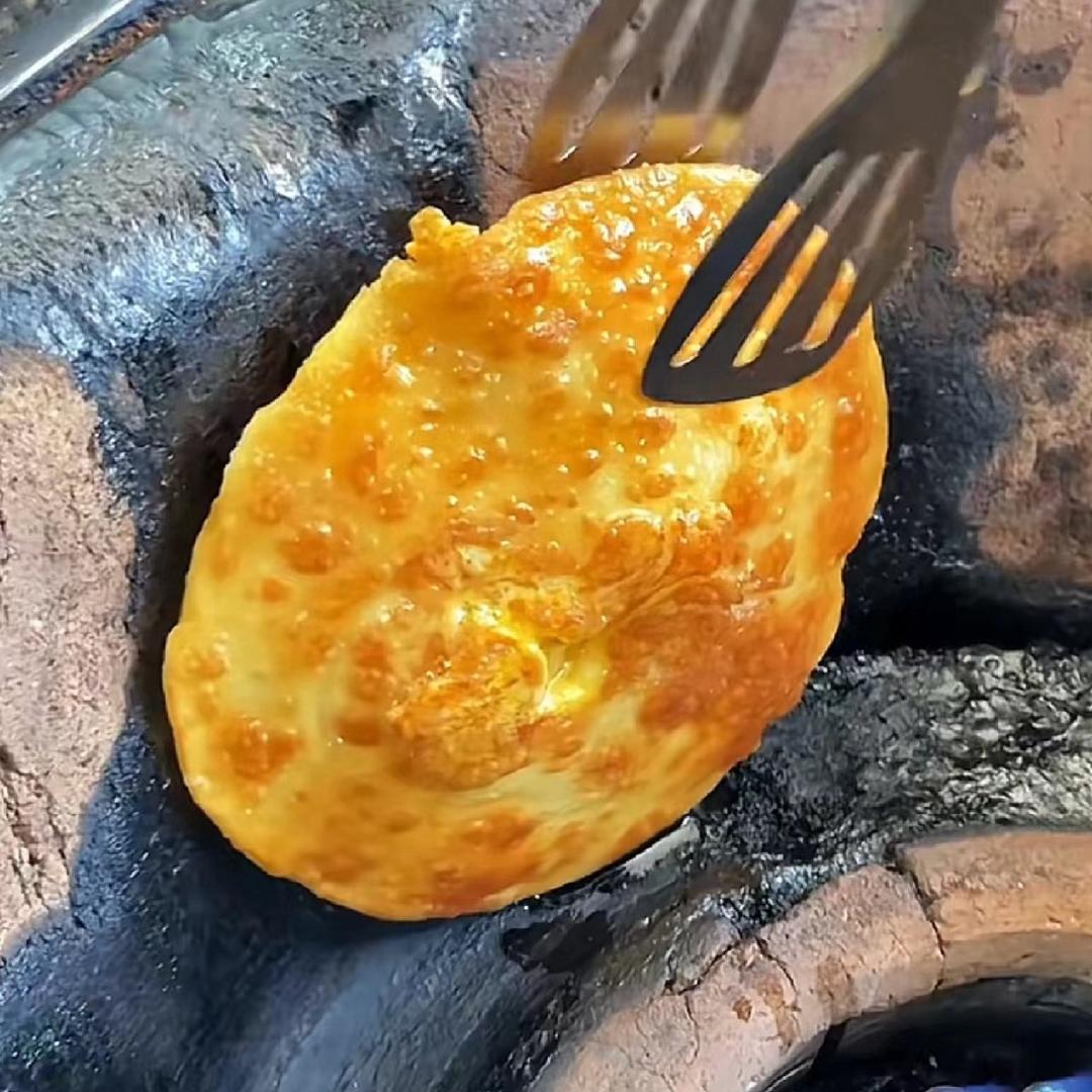 烤炉鸡蛋灌饼