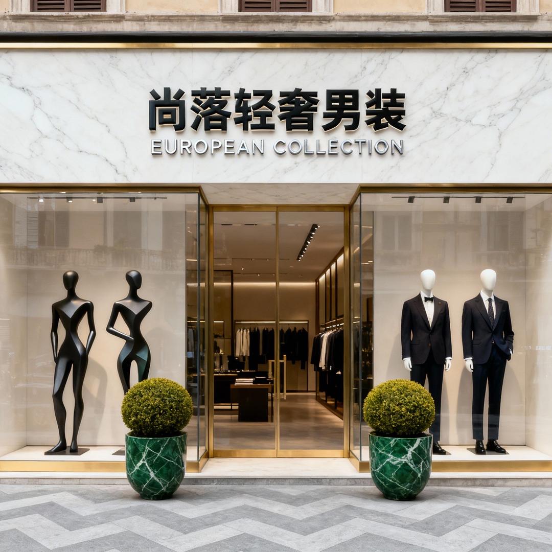 尚落轻奢男装