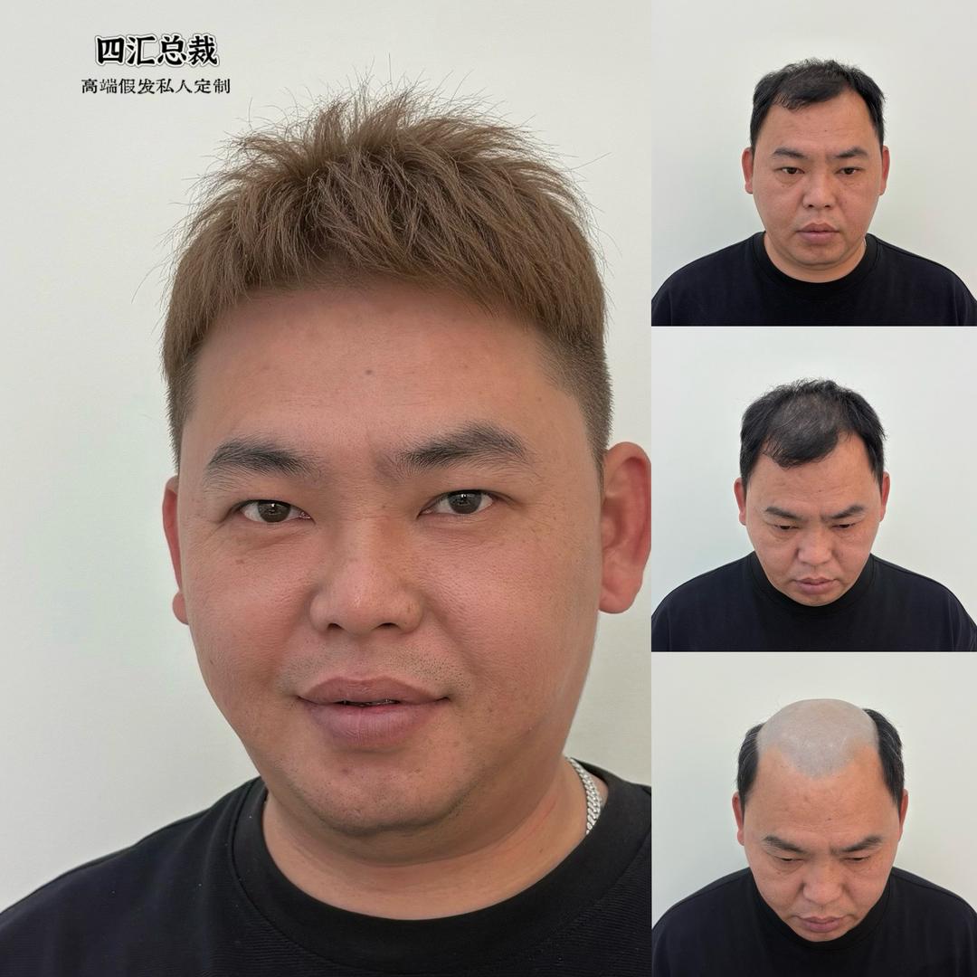 老莫收长头发(四汇总裁假发订制)