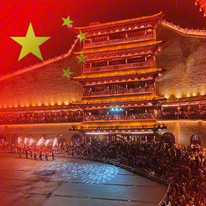 忻州古城打铁花小董
