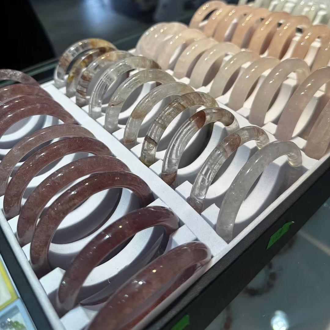 纯天然平价水晶手镯～