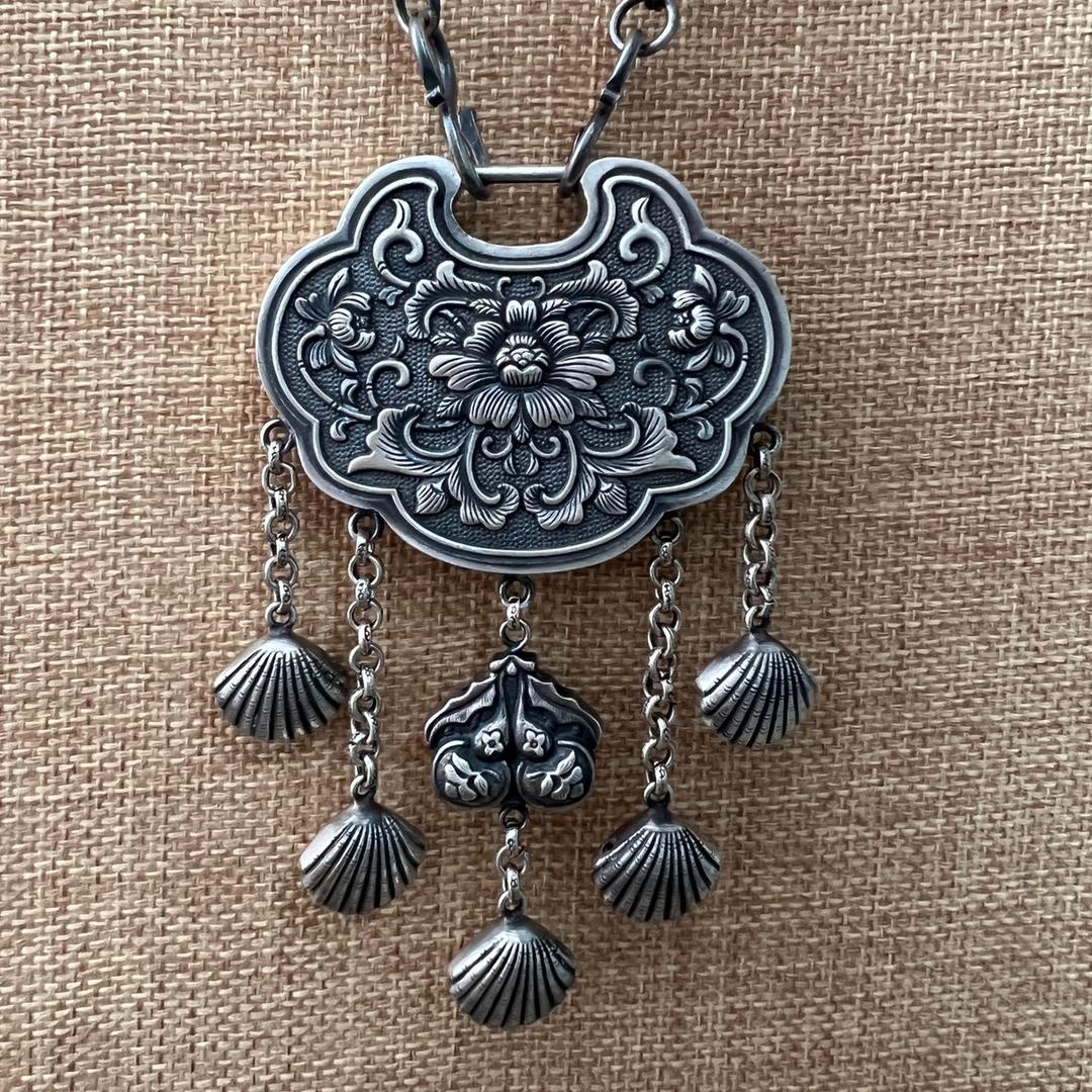 如意复古手工银饰