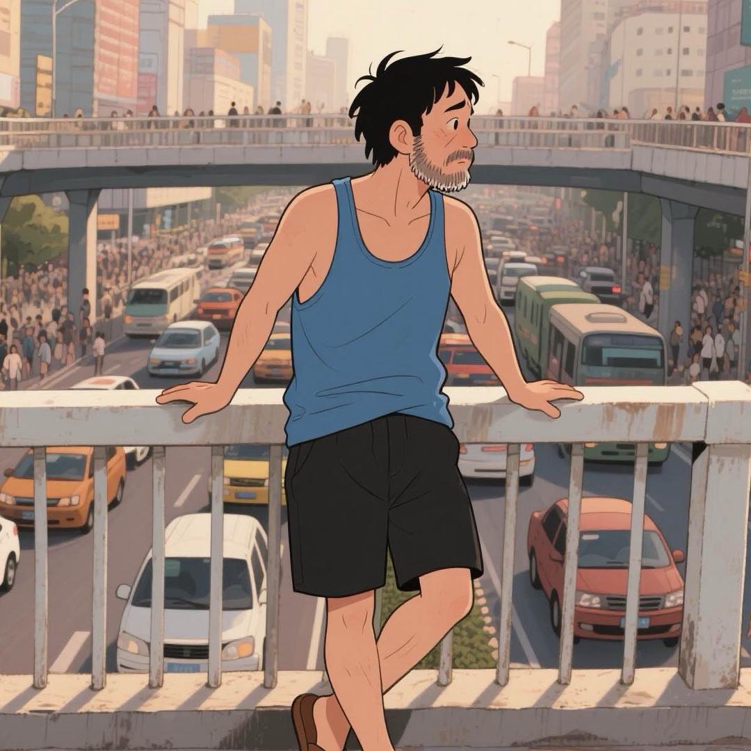 斑驳老男人