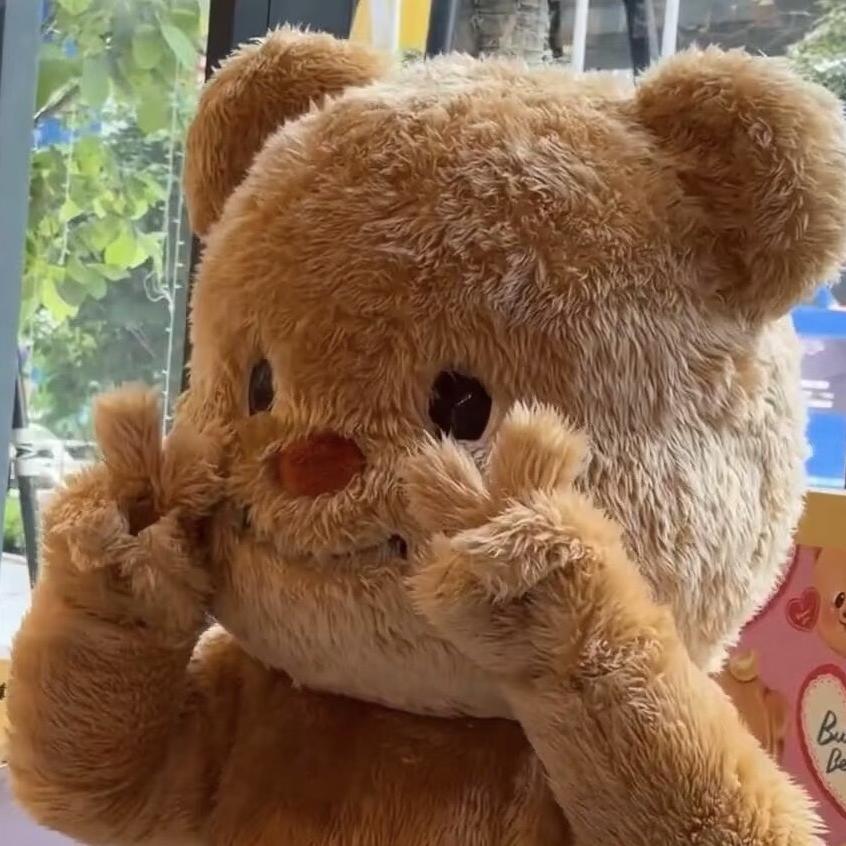噗叽熊玩偶