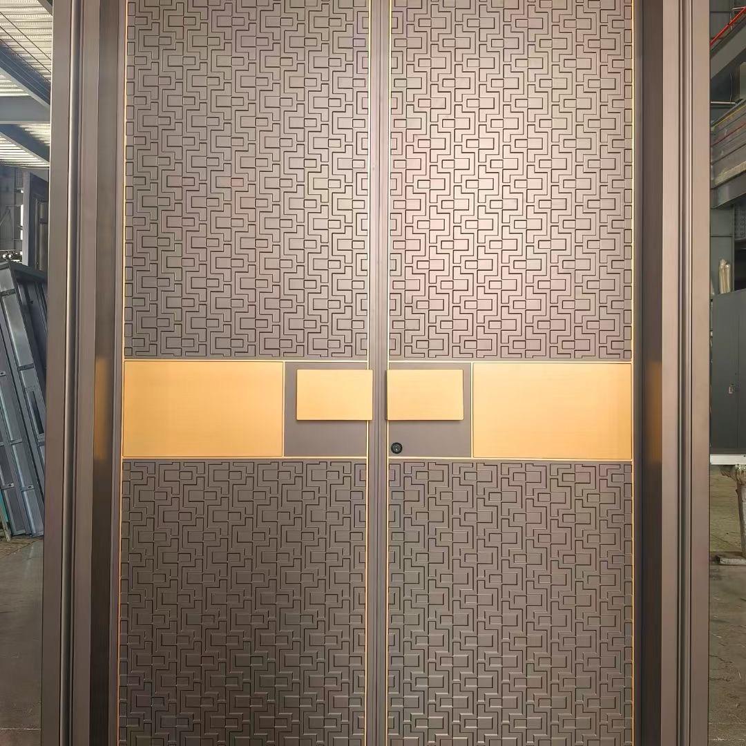 铭铁匠别墅门（河北文安）