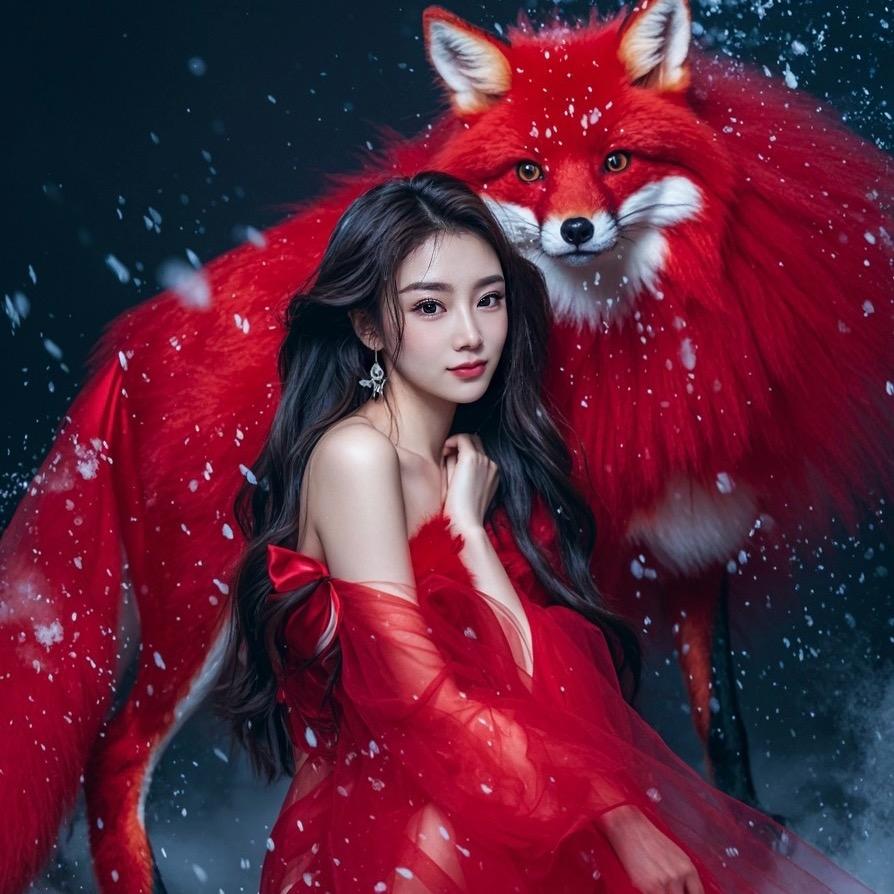颖儿眉眼唇定妆