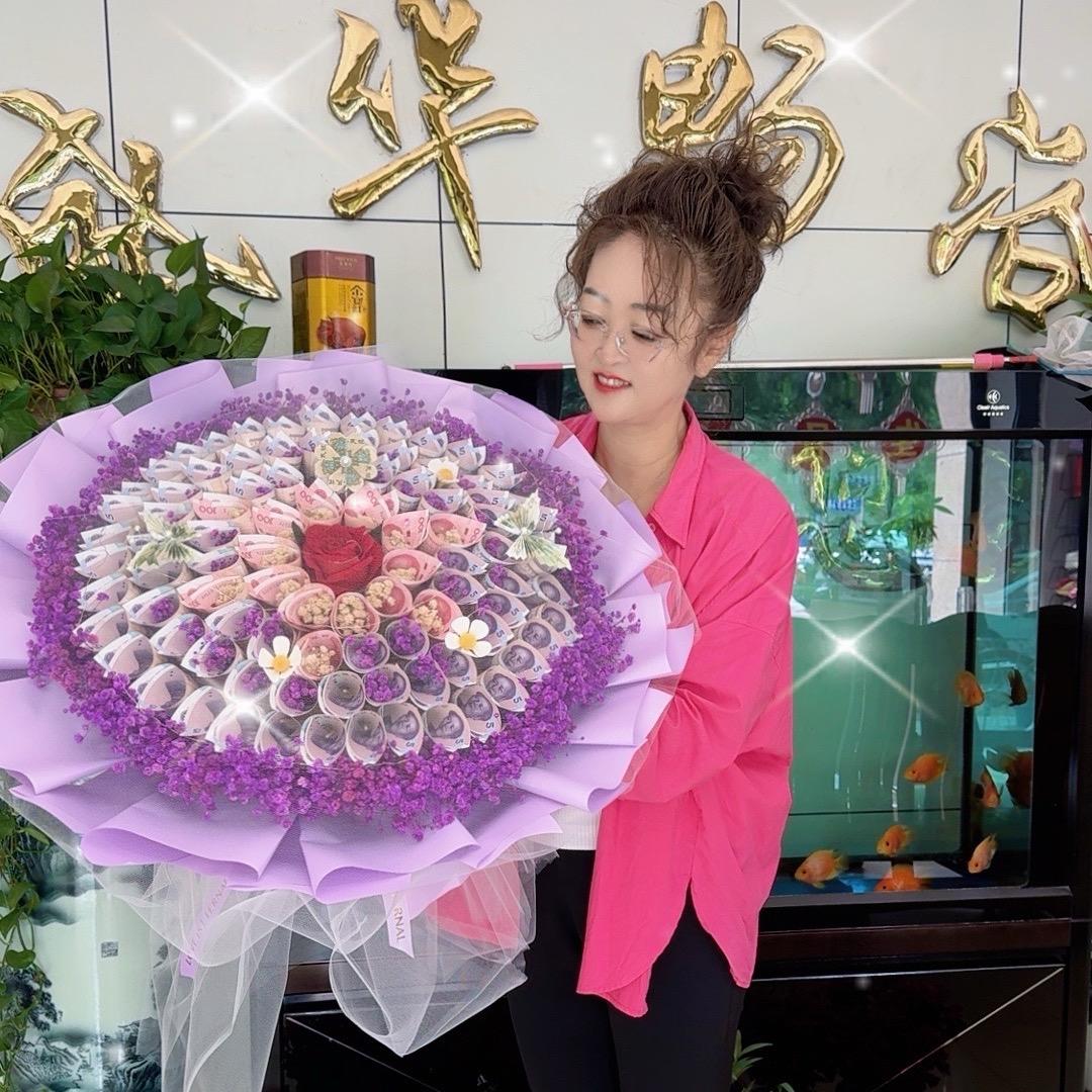高家五姑娘：生日钱锁、有钱花礼盒私人定制
