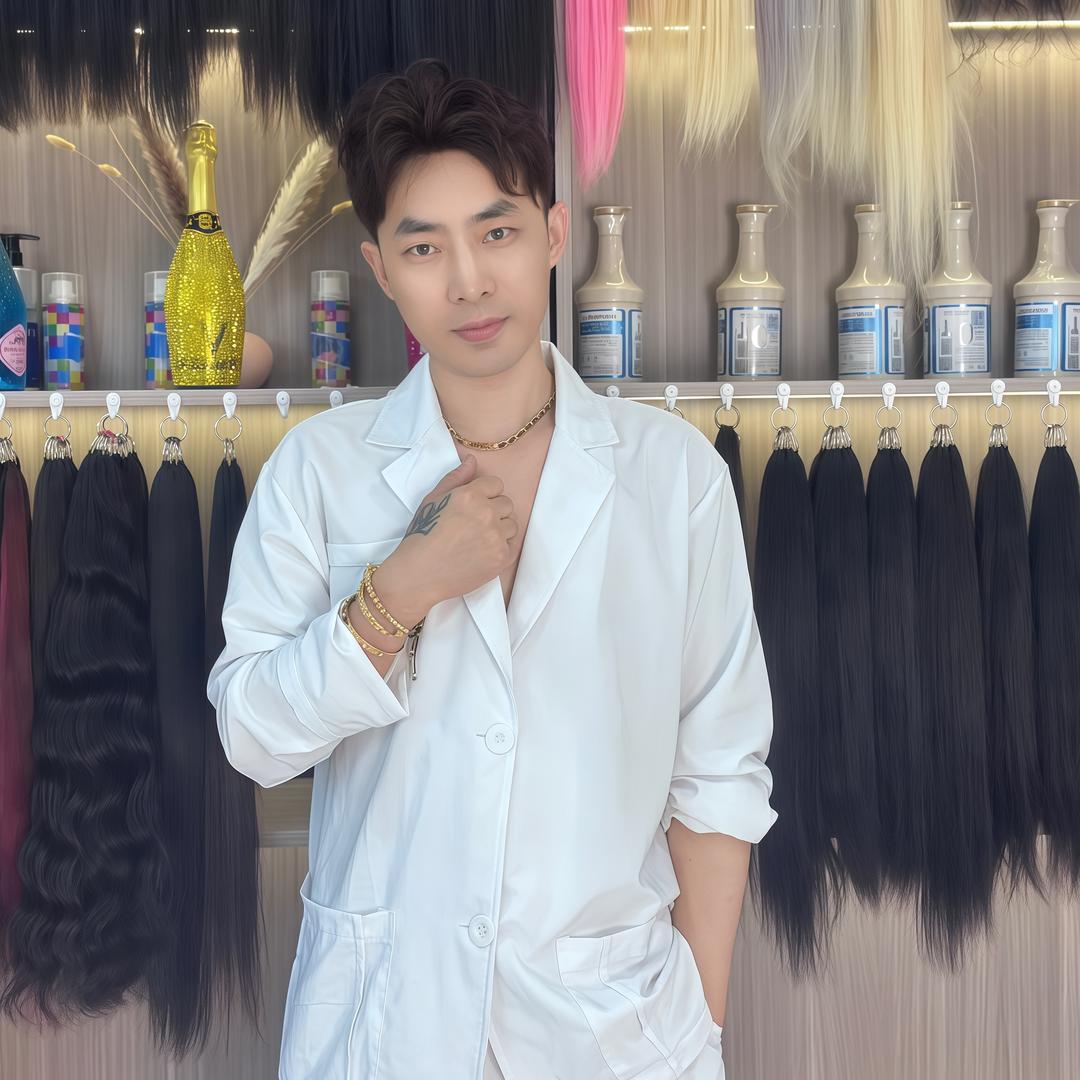 美人质造专业接发染发美发店