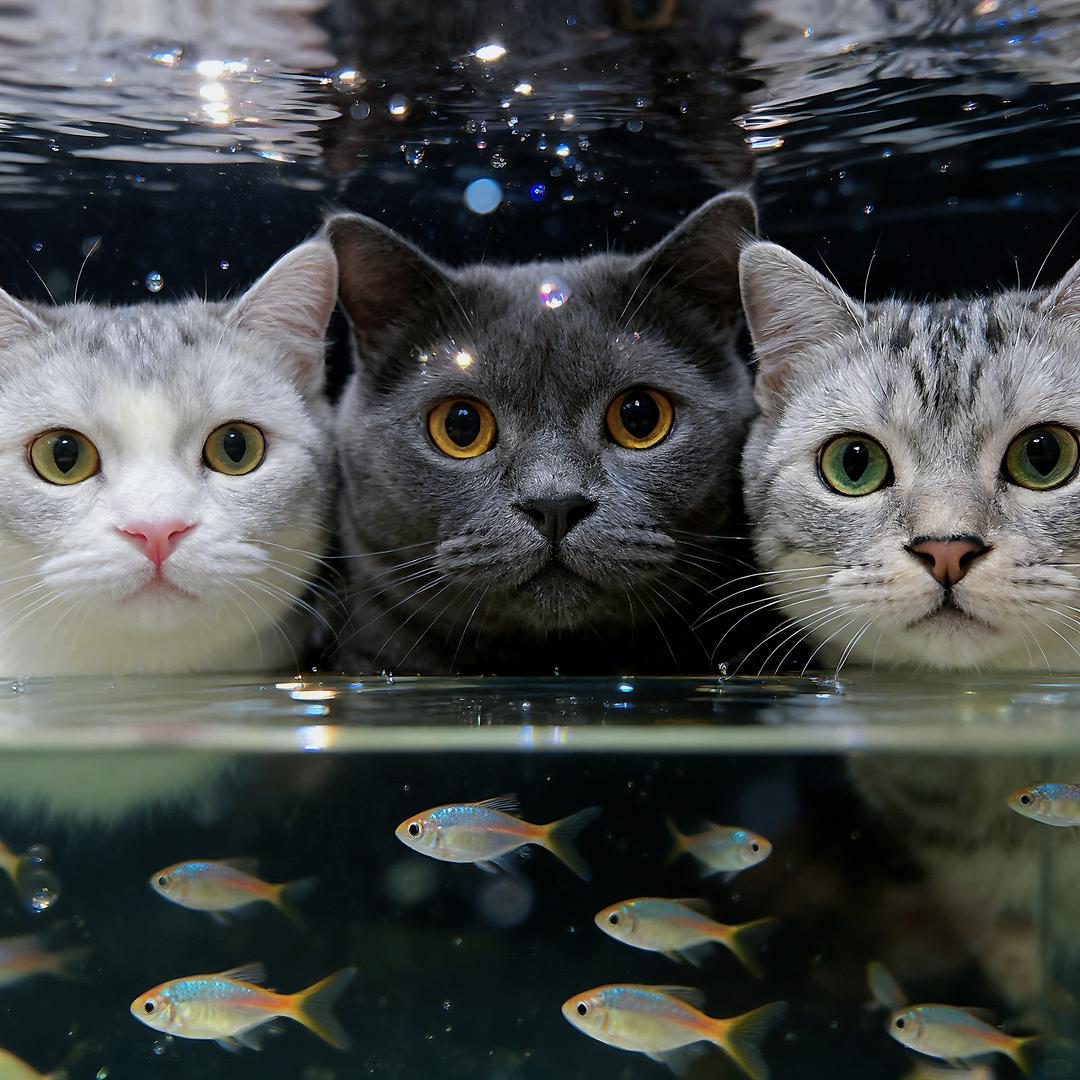 我有三只猫🐾