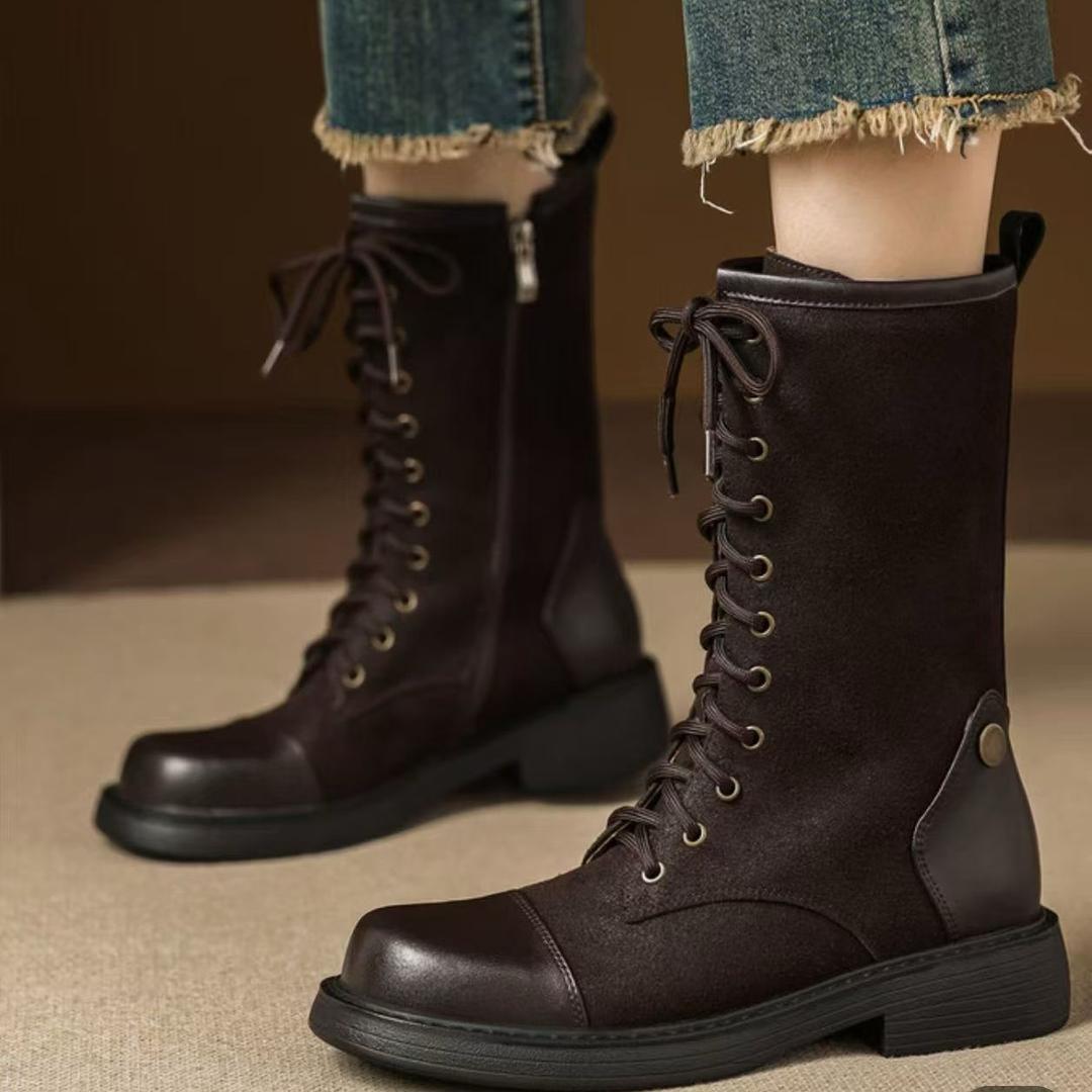 媛莱真皮手工女鞋