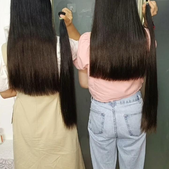 漫桦之收长头发