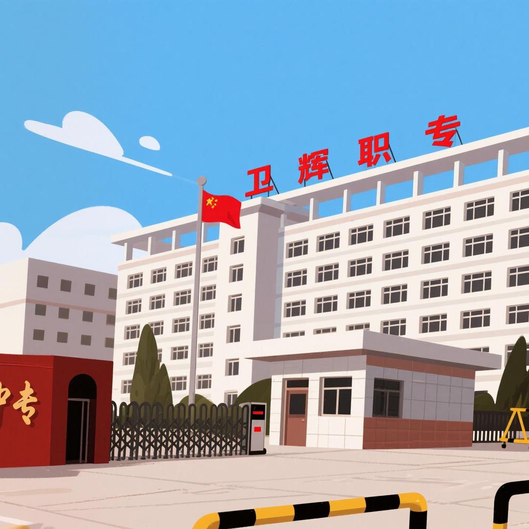 卫辉职专校园风情