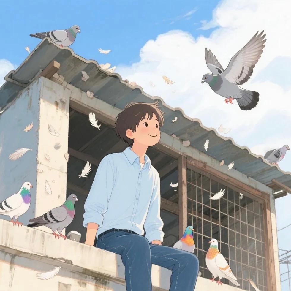 小连养鸽子