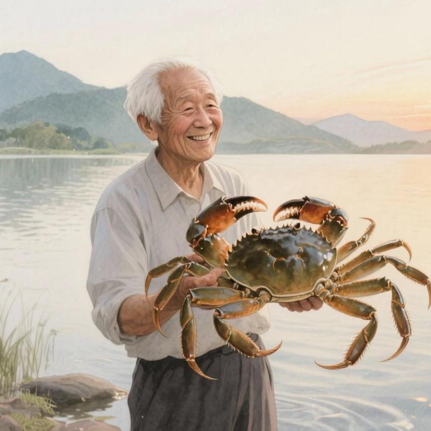 老叁只养精品蟹