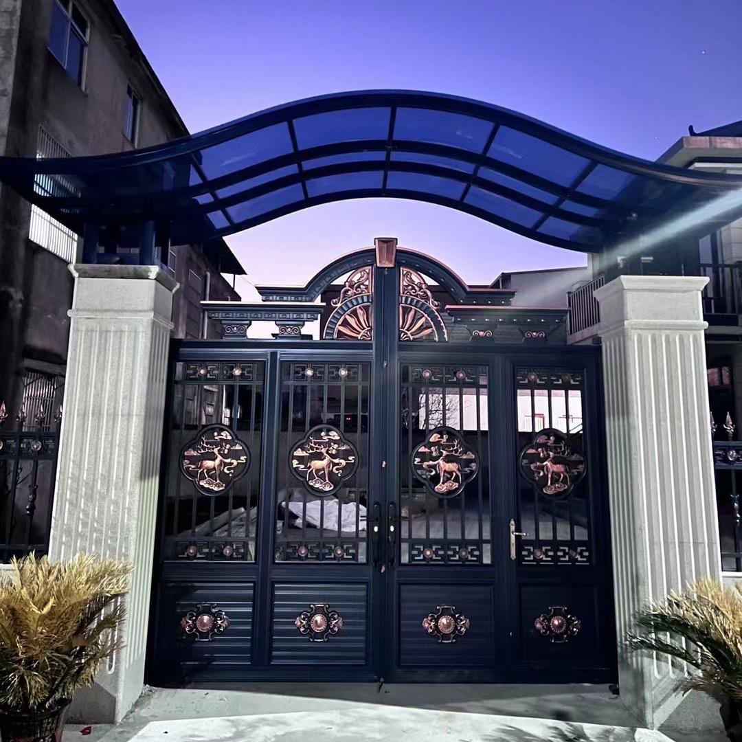 栓柱—阳光雨棚