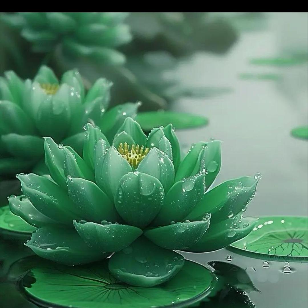 出水绿莲