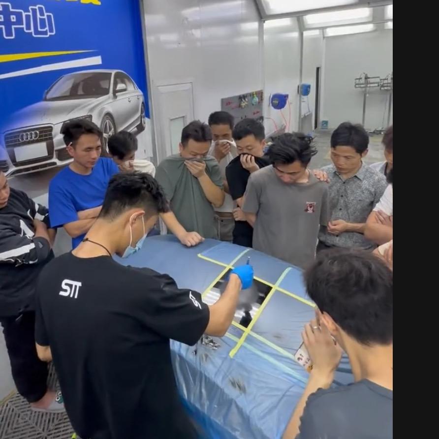 丁教授.点喷补漆（培训教学）
