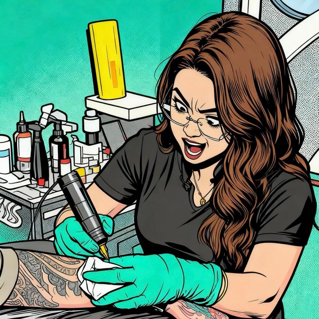 鲲鹏刺青处-雪儿《招学员》