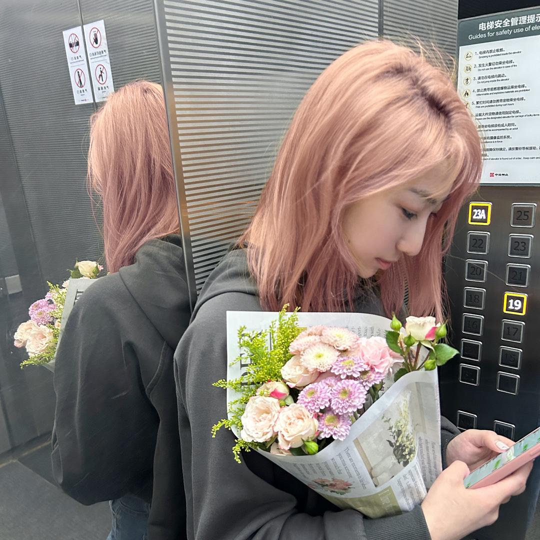 花儿对我笑🌸