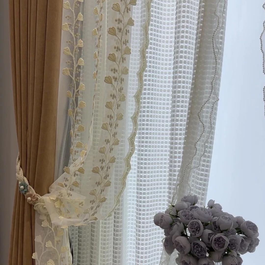 唯美高端成品窗帘