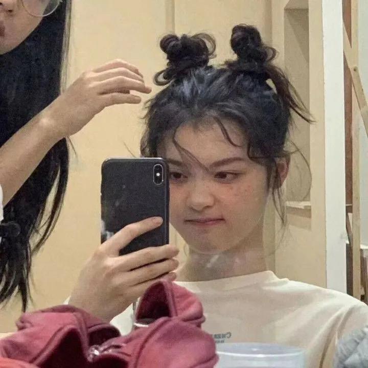 正在长头发