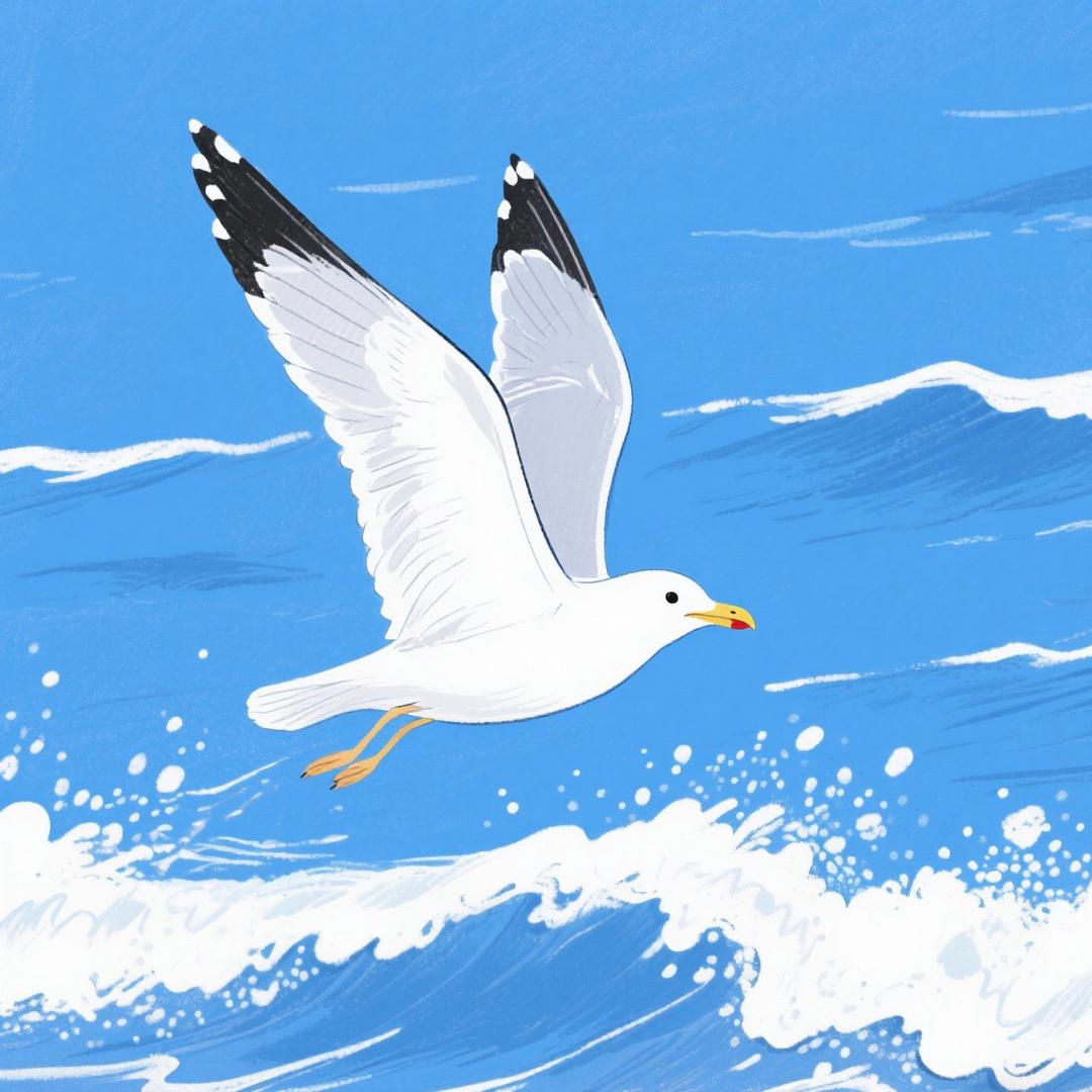 逐浪的鸥