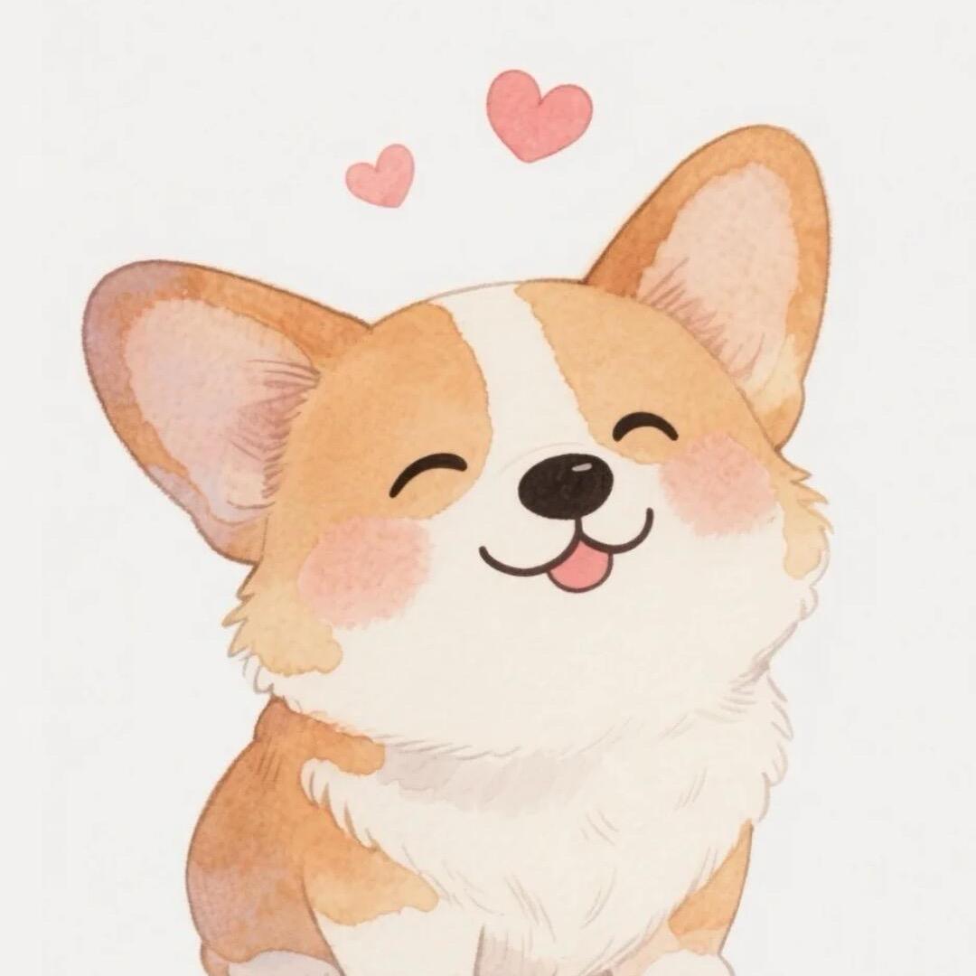 🐶老二（长毛柯基）