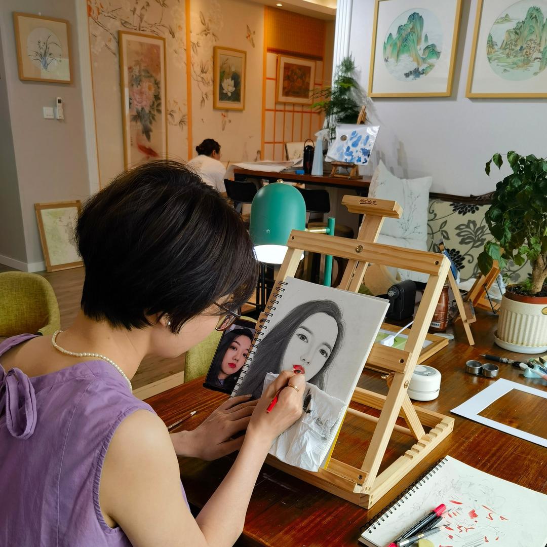 来福田车公庙画画吧。。。