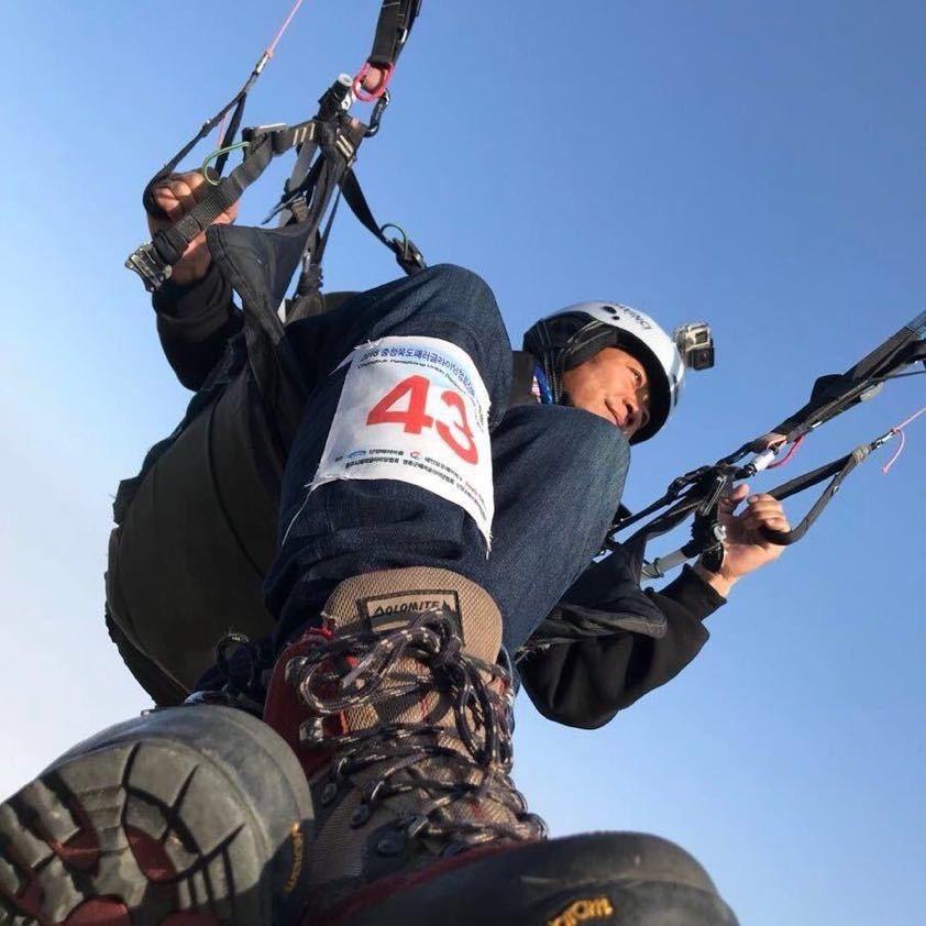 昆明国际滑翔伞营地～蓝天白云