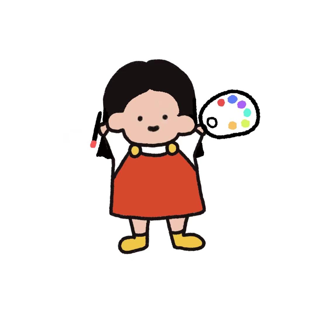 一只羊插画(有课)