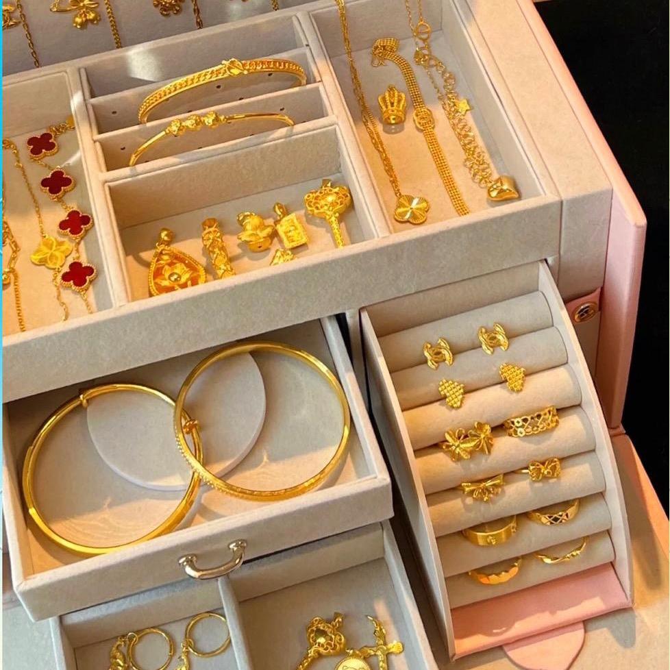 万福黄金珠宝首饰批发