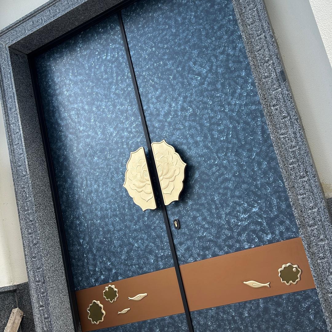 金裕福铜门铸铝门