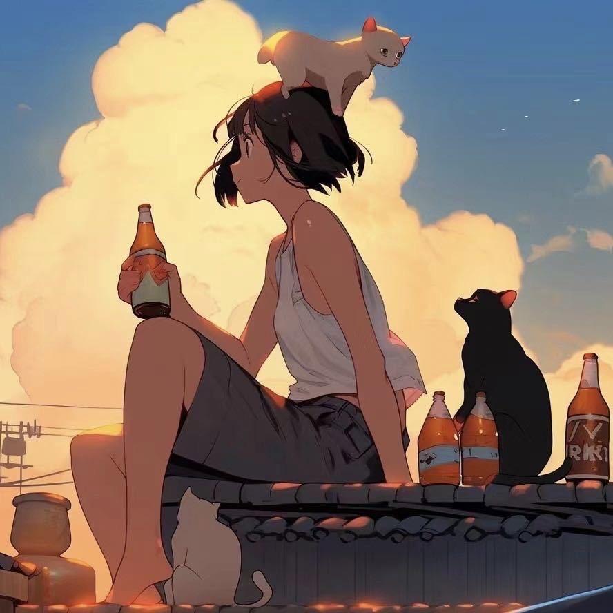 欣欣（一人二猫🐱🐱）