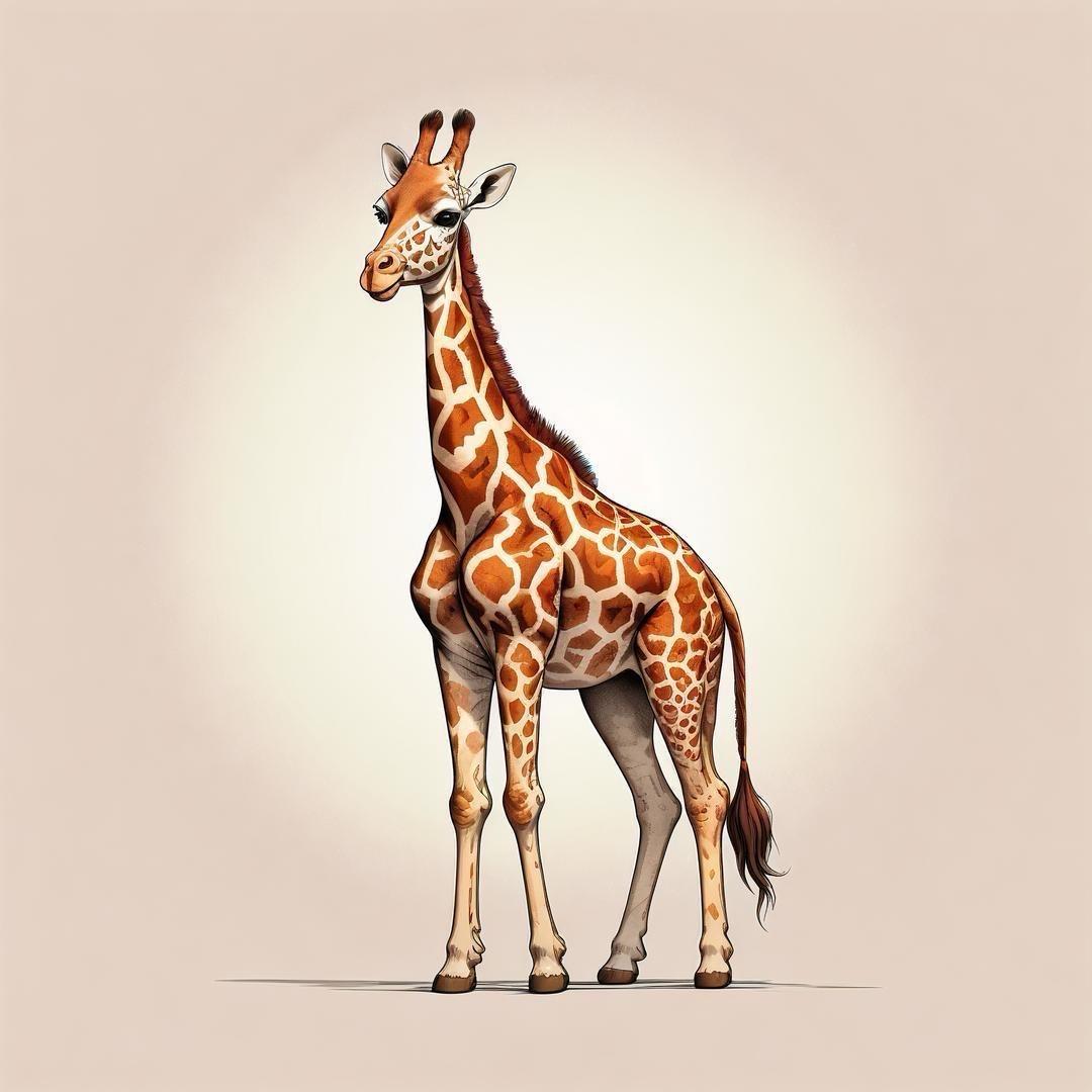 给长颈鹿织条围脖吧