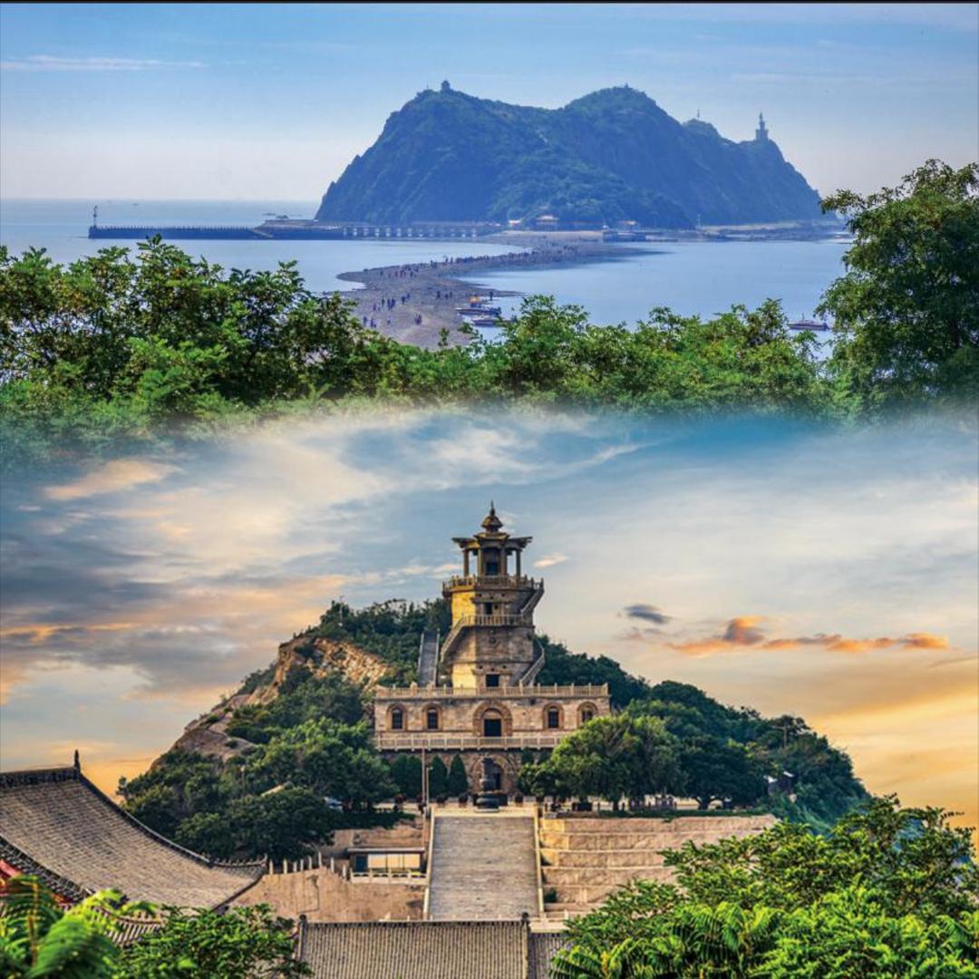 锦州笔架山云锦航拍