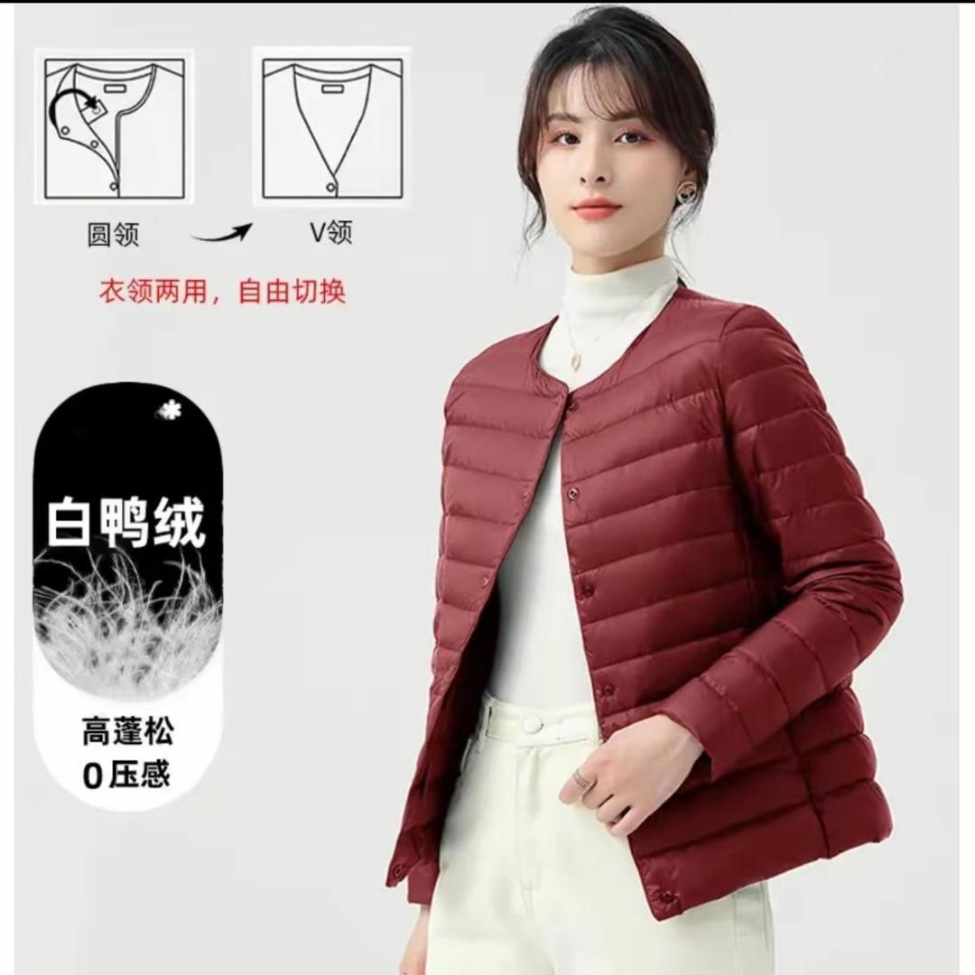 YA鹿男女款轻薄款羽绒服工厂直发