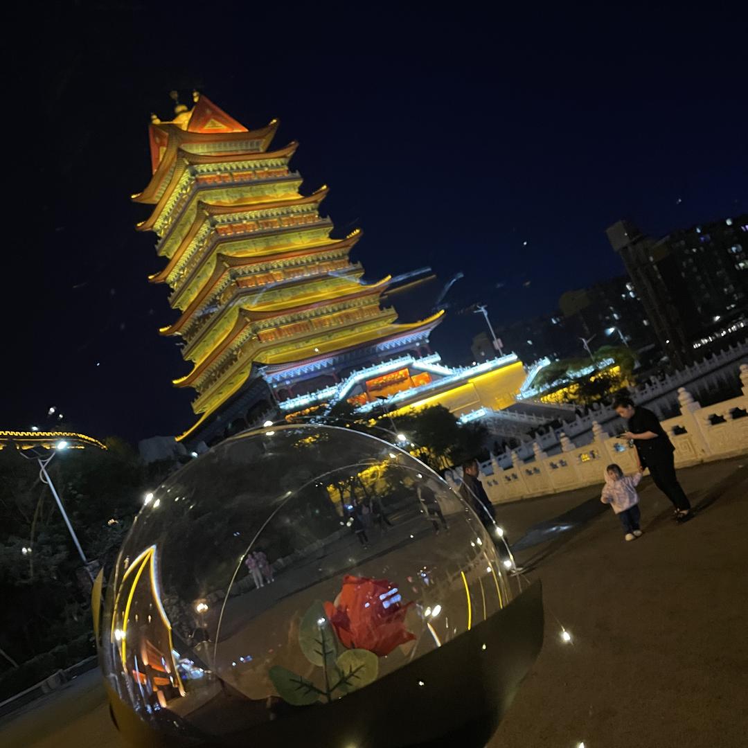 面向北方