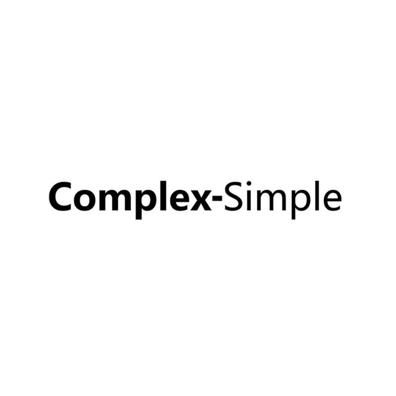 Complex-simple左繁右简