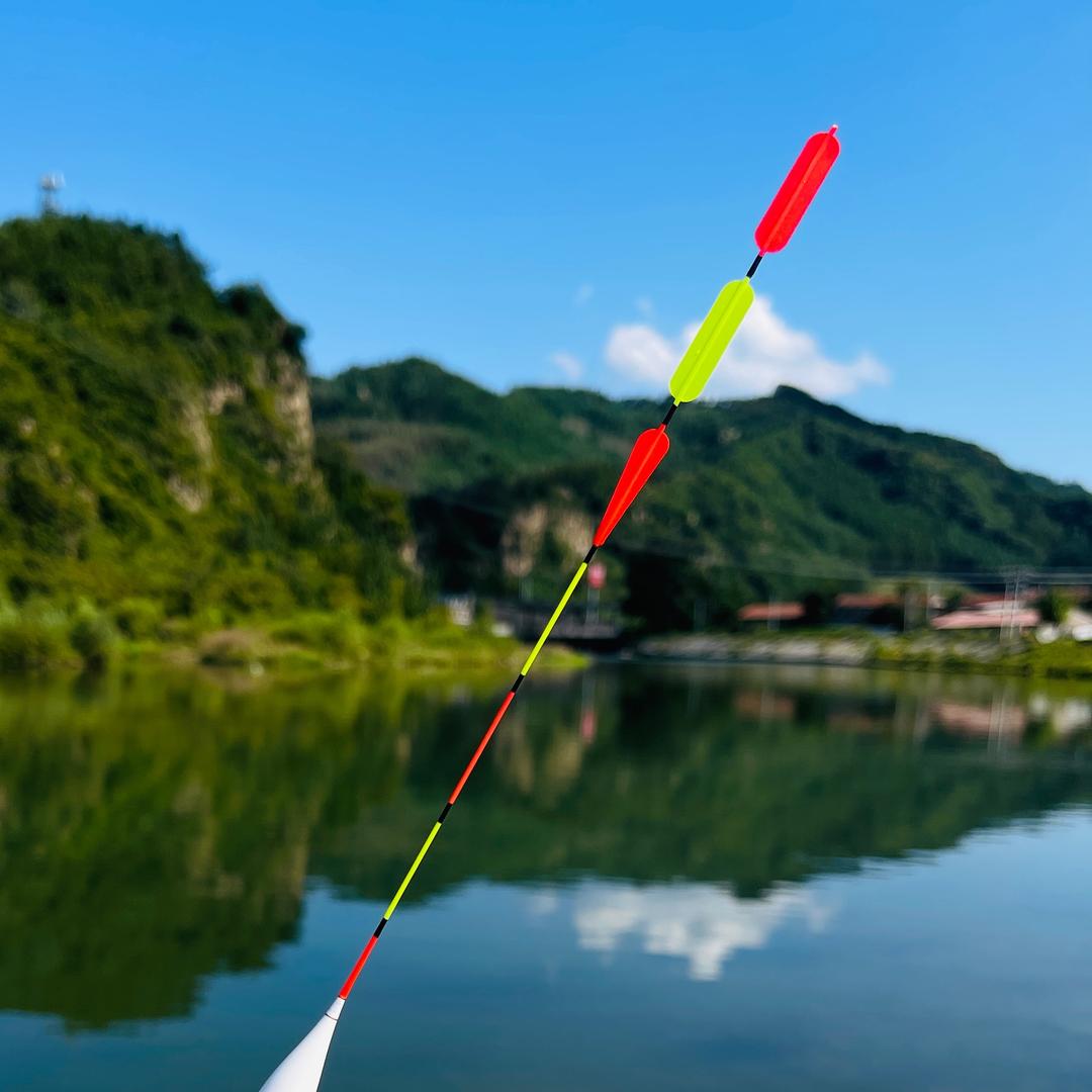 小张手作扁尾浮漂(水滴轮路亚滑漂)