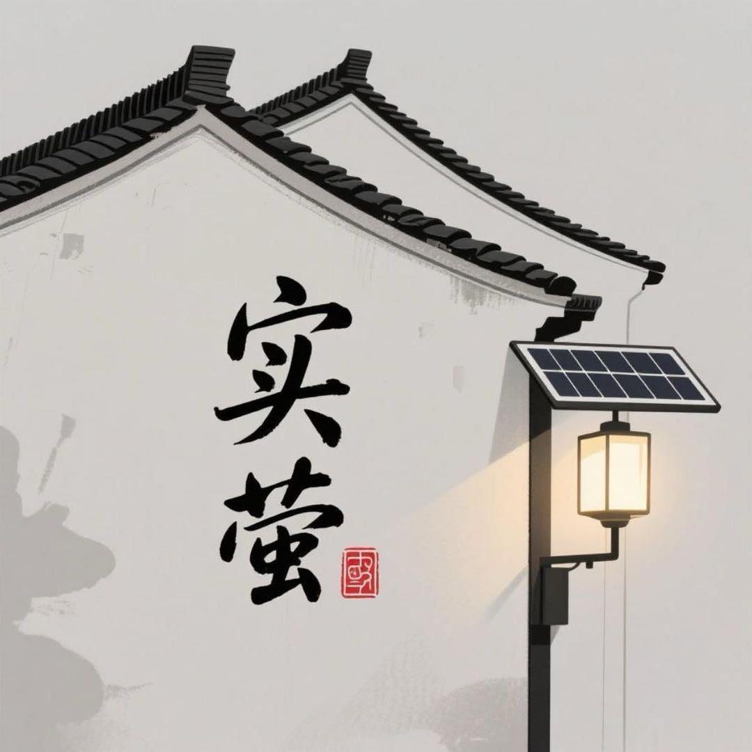 实萤太阳能灯