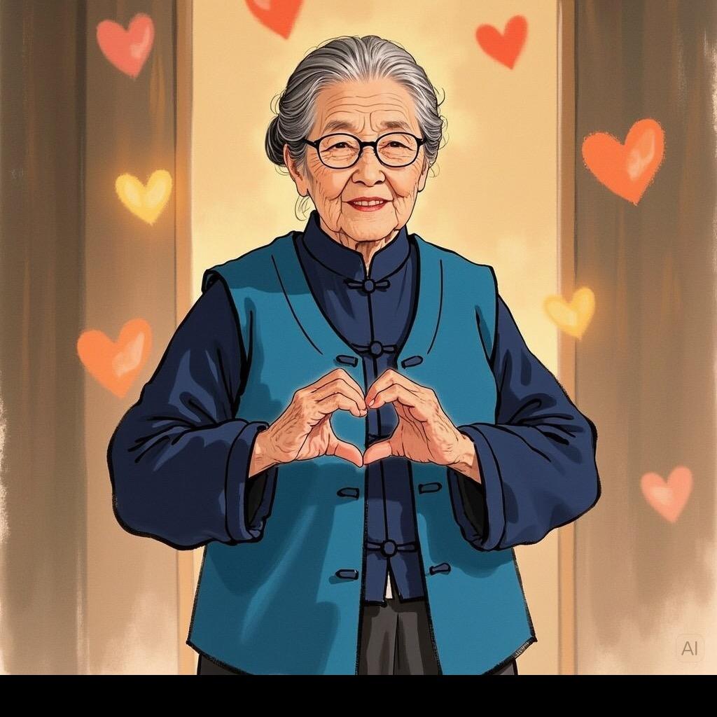 💕治愈的贺婆婆